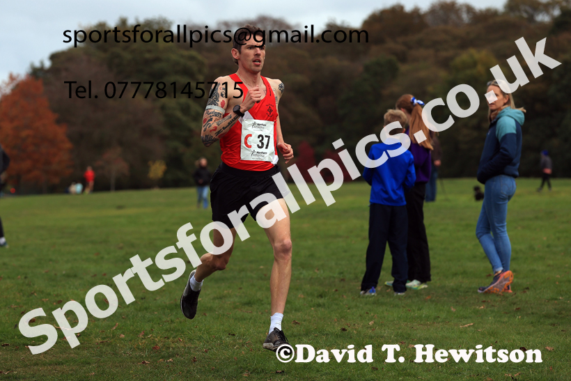 Senior Mens 2026 Northern Cross Country Relays, Graves Park, Sheffield. Photo: David T. Hewitson/Sports for All Pics